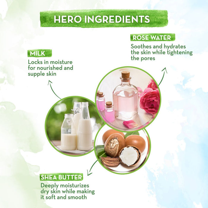 rose glowing body lotion ingredients