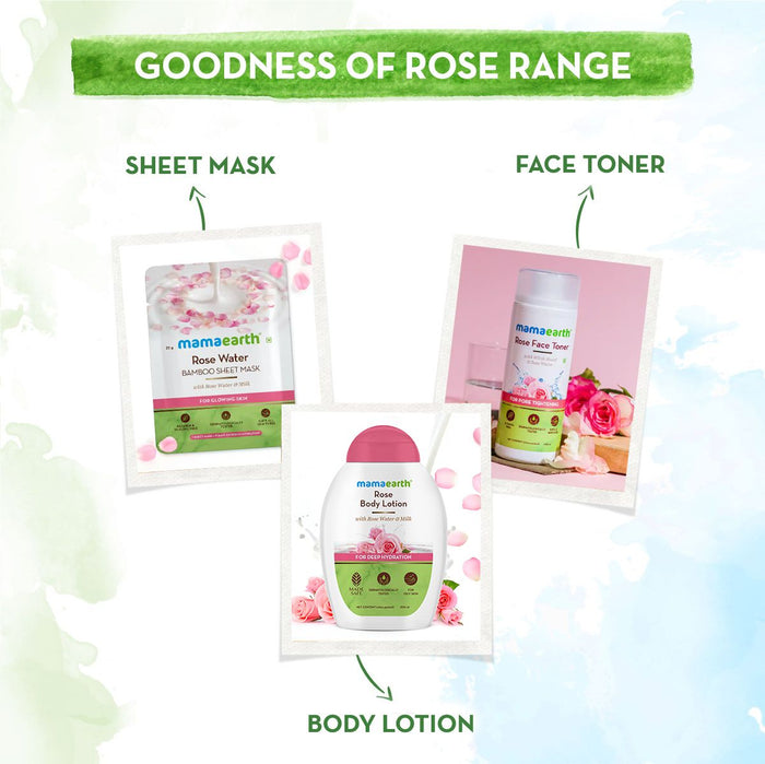 non greasy rose body lotion