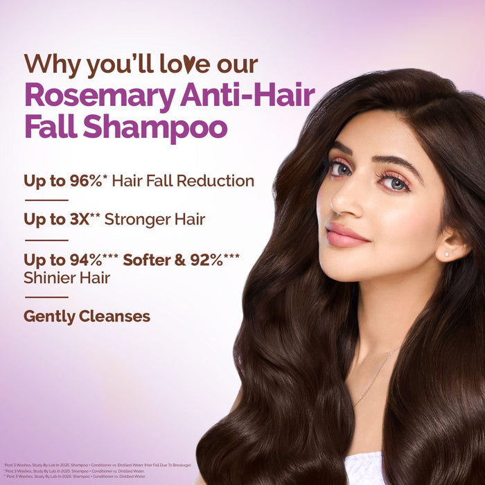 Mamaearth rosemary shampoo with rosemary and methi ingredients