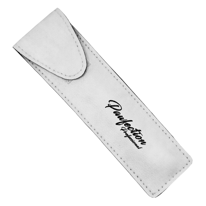 Round Straight Fine Stripping File w/ Blue Glitter Handle