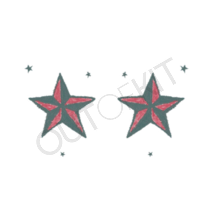 Russian Stars Tattoo 2