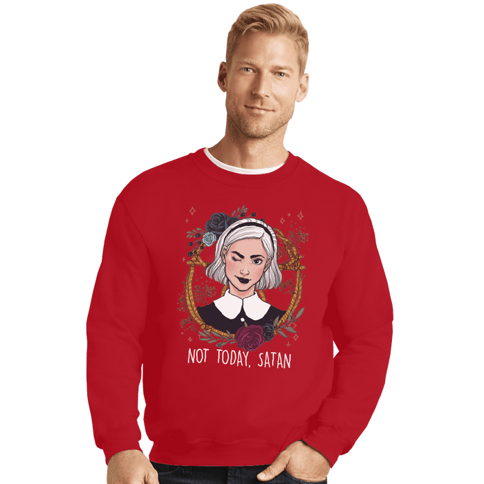 Crewneck Sweater, Unisex / Small / Red
