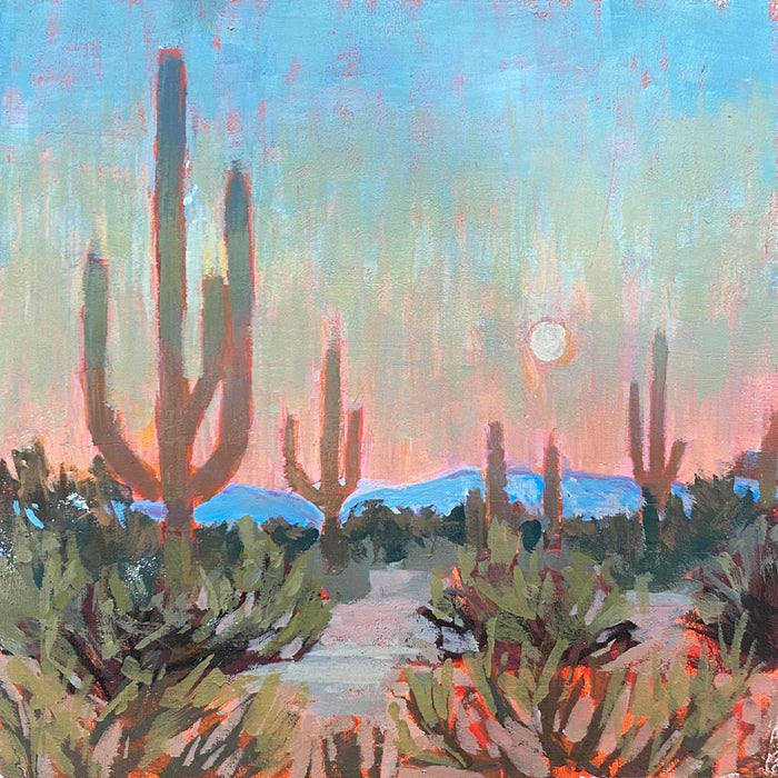 Saguaro Sunset by Sarah Anne Wilson