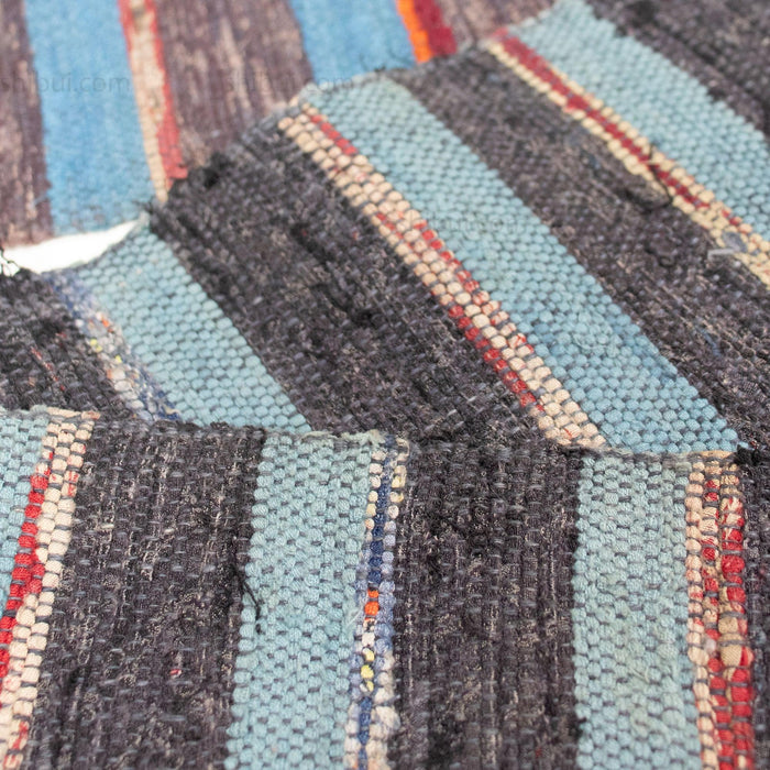 Sakiori Obi | Recycled Silk Upcycled Ragweave Belt