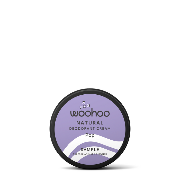 SAMPLE - Woohoo Natural Deodorant Paste (Pop)