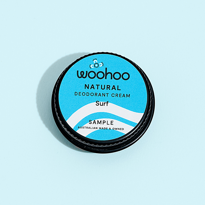 SAMPLE - Woohoo Natural Deodorant Paste (Surf)