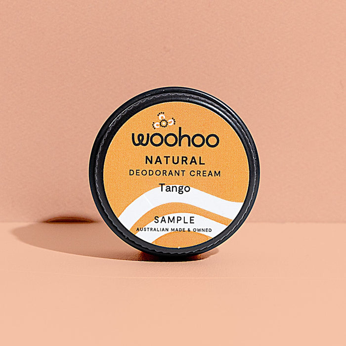 SAMPLE - Woohoo Natural Deodorant Paste (Tango)