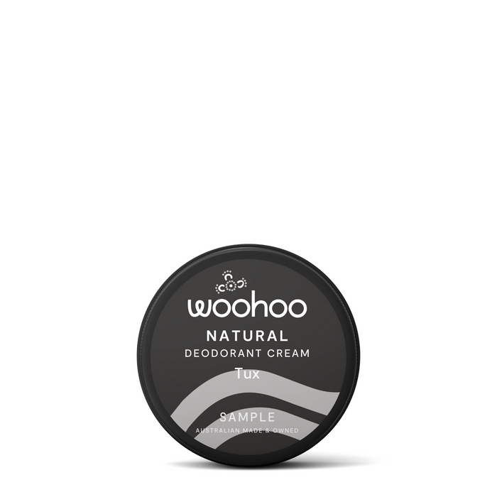 SAMPLE - Woohoo Natural Deodorant Paste (Tux)