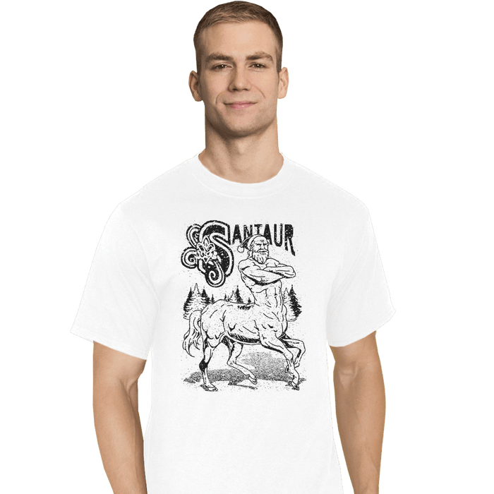 Shirts T-Shirts, Tall / Large / White Santaur
