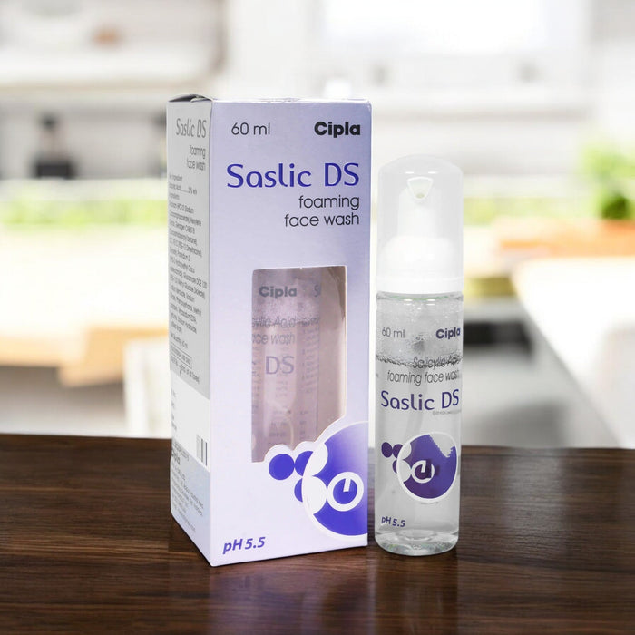 Saslic Ds Foaming Facewash - Cosmosentials