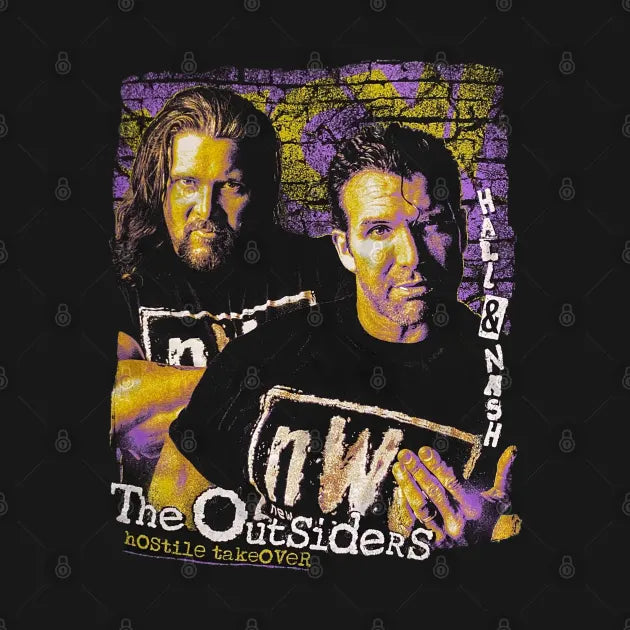 Scott Hall & Kevin Nash Hostile Takeover T-Shirt