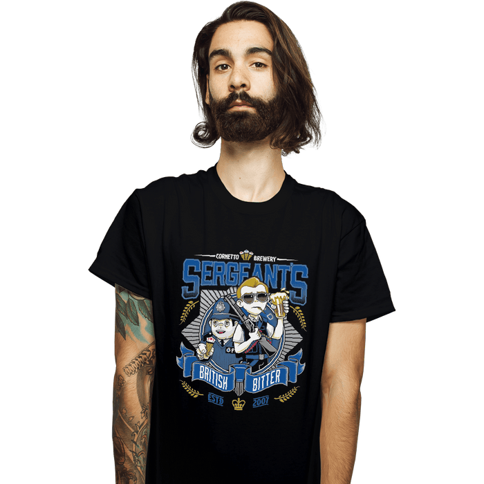 Shirts T-Shirts, Unisex / Small / Black Sergeant's British Bitter