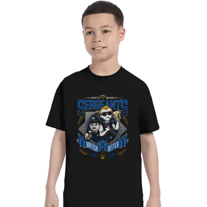 Shirts T-Shirts, Youth / XL / Black Sergeant's British Bitter