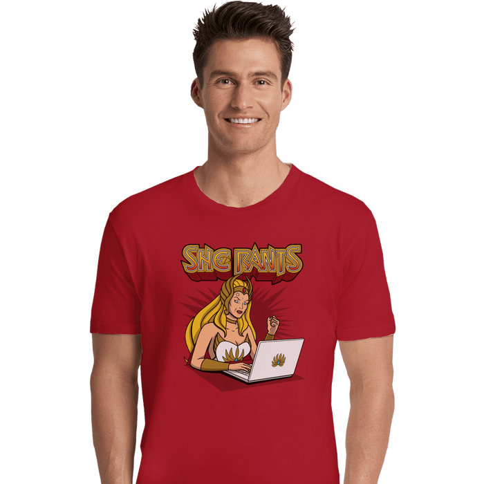 Premium Shirts, Unisex / Small / Red