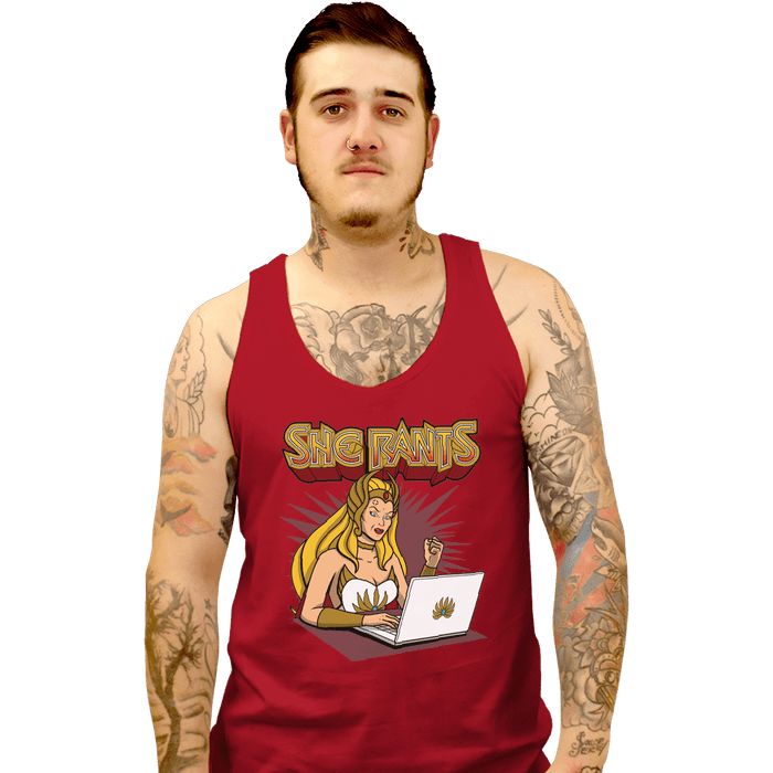 Tank Top, Unisex / Small / Red