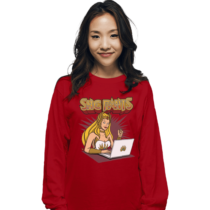 Long Sleeve Shirts, Unisex / Small / Red