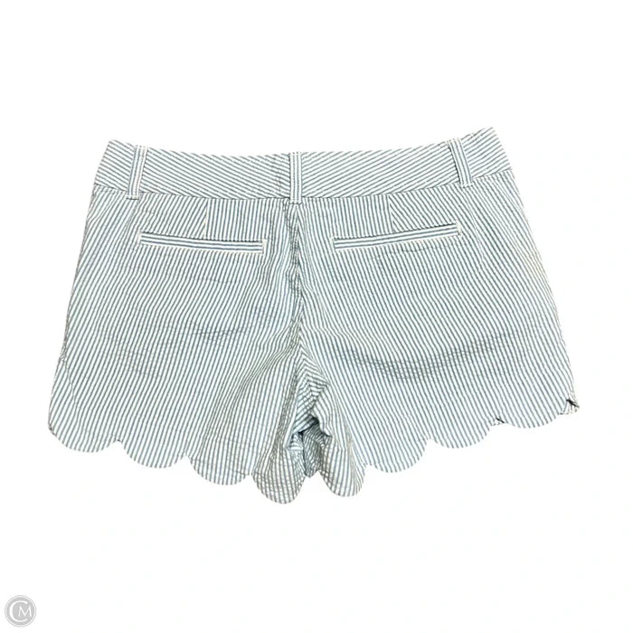 Shorts Designer By Lilly Pulitzer In Blue & White, Size: 6