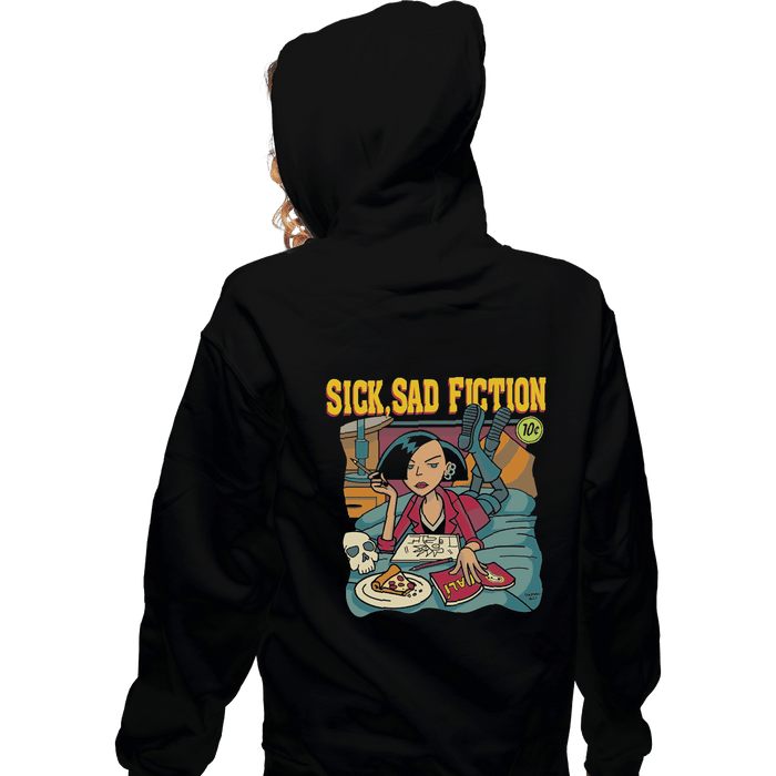 Zippered Hoodies, Unisex / Small / Black