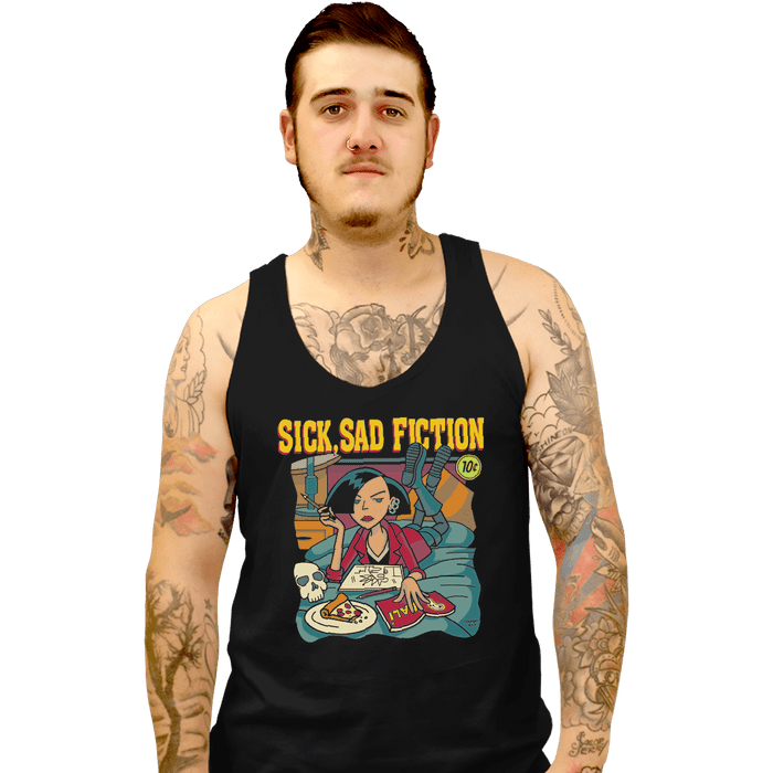 Tank Top, Unisex / Small / Black