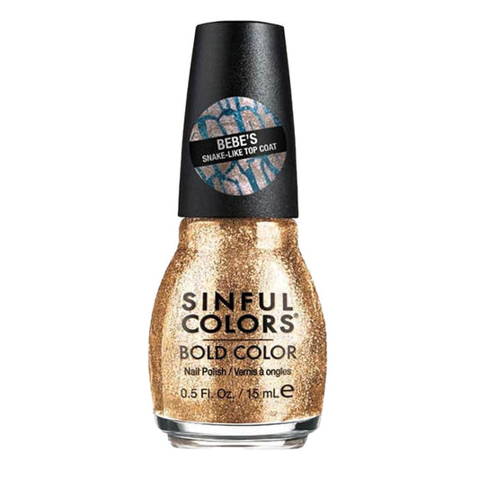 SinfulColors Bold Color Nail Polish 15ml 2721 SSS-SPARKLE