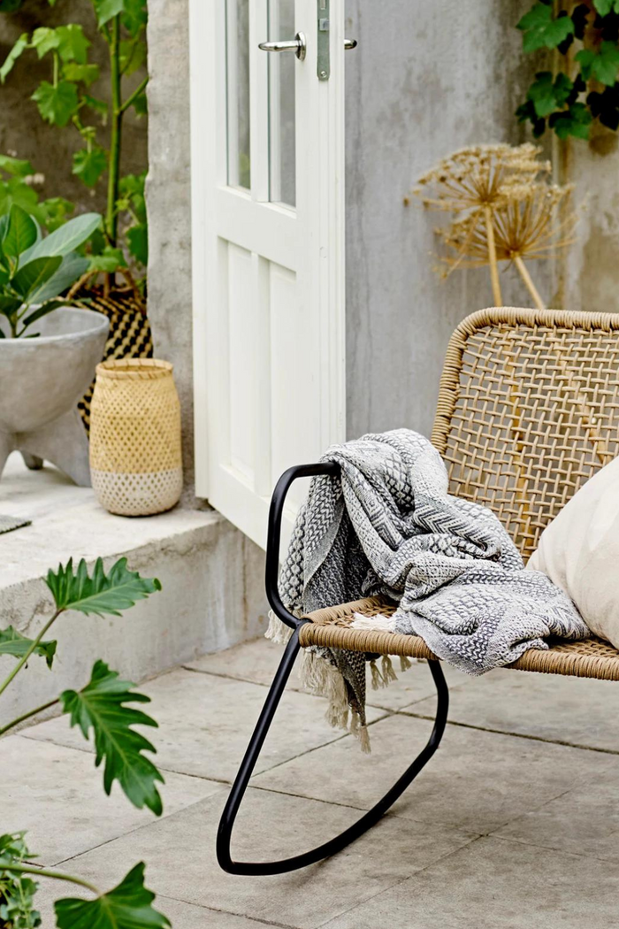 Bloomingville-Slate-Recycled-Cotton-Throw