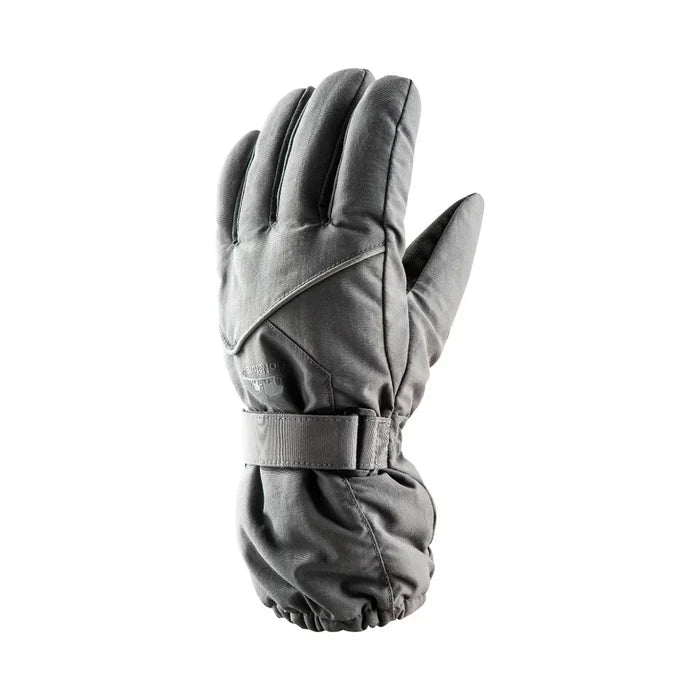 תמונה 2: תקריב של כפפות סקי Go Nature Snow Sport, מציגות פרווה סינטטית פנימית ובידוד הולופייבר