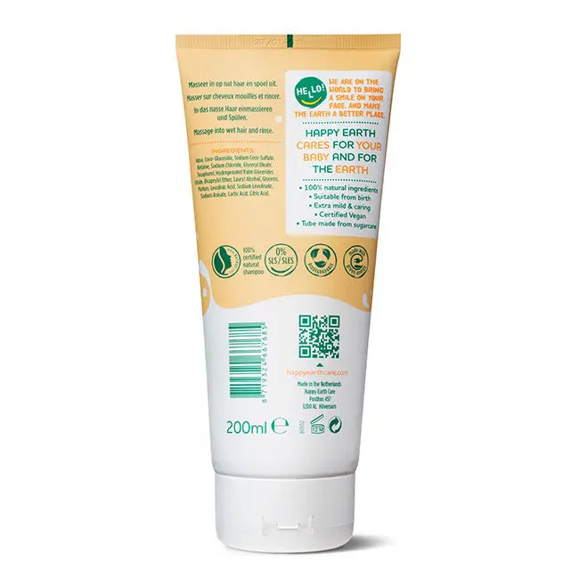 Zeepvrije Shampoo Baby & Kids Happy Earth