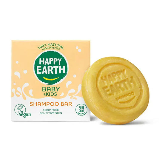 Zeepvrije Shampoo Bar Baby & Kids Happy Earth