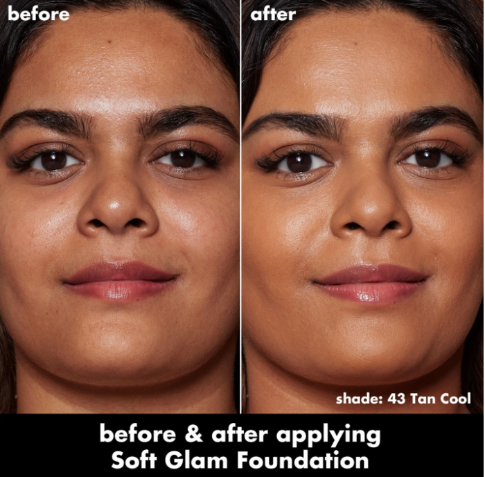 Soft Glam Satin Foundation 43 Tan Cool