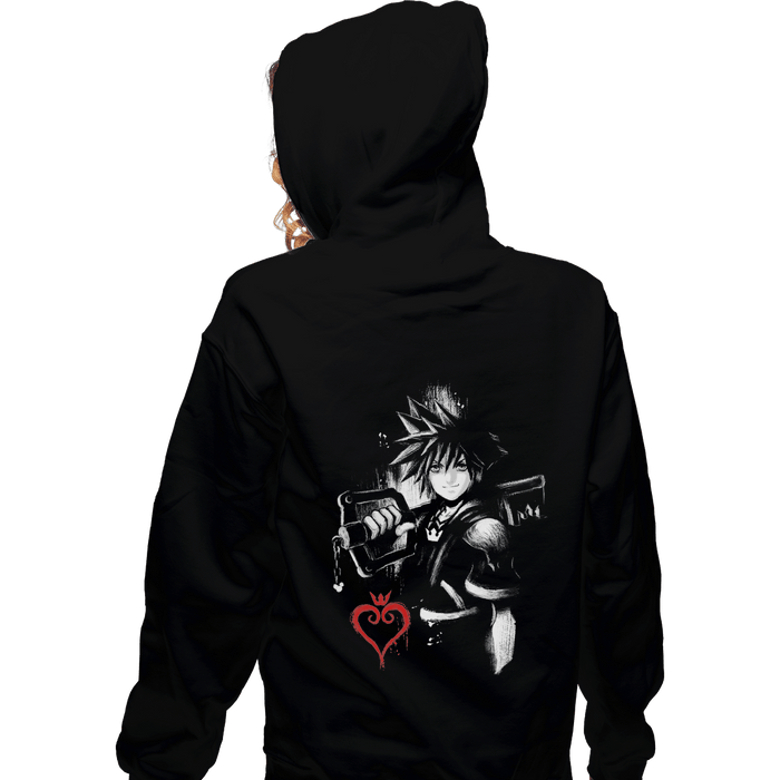 Zippered Hoodies, Unisex / Small / Black