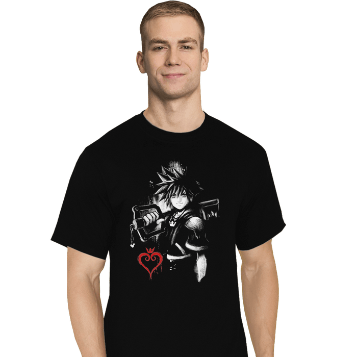 Shirts T-Shirts, Tall / Large / Black Sora Ink