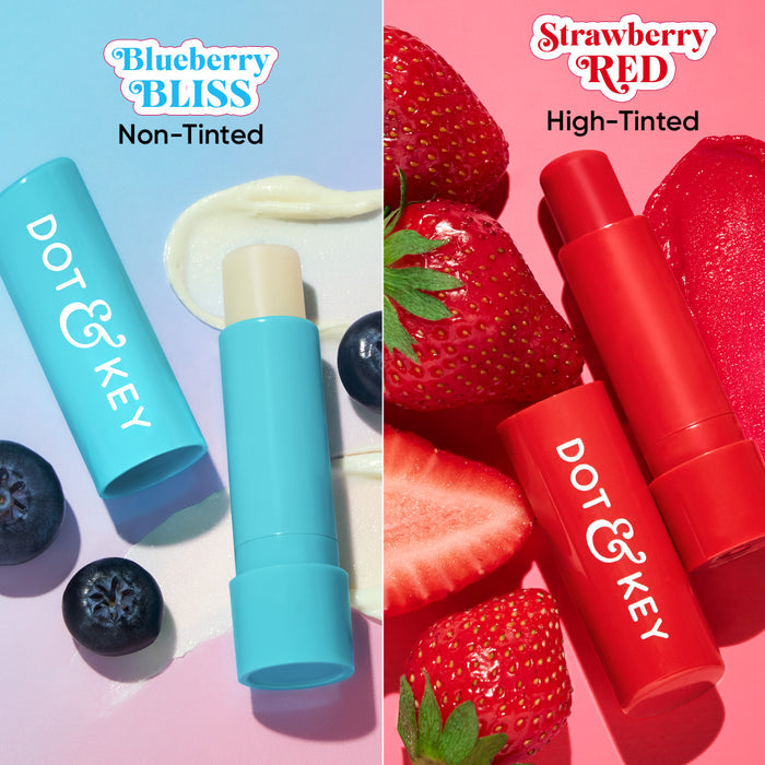 Blueberry Bliss + Strawberry Red
