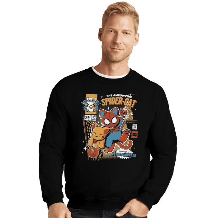 Crewneck Sweater, Unisex / Small / Black