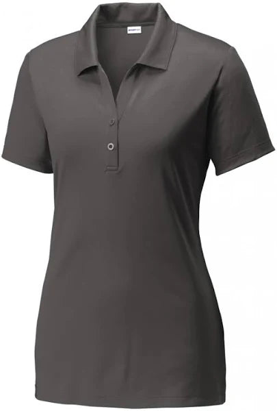 SPORT - TEK - IRON GREY WOMENS POLO