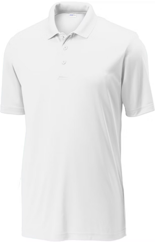 SPORT - TEK - WHITE POLO