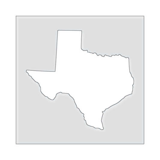 State Of Texas Acrylic Router Template