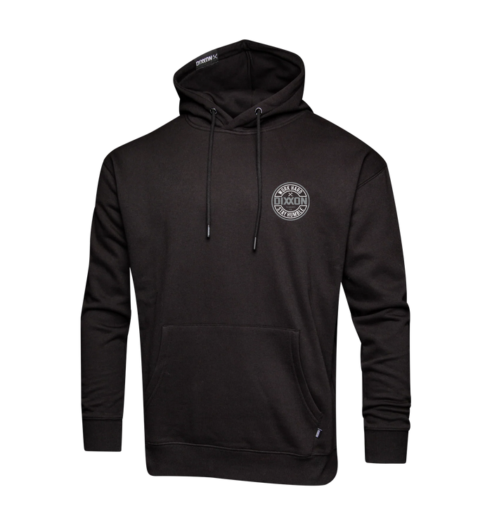 Stay Humble Pullover Hood - Grey / Black