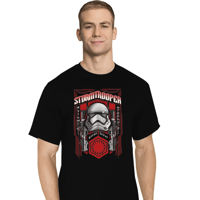 Shirts T-Shirts, Tall / Large / Black Storm Trooper