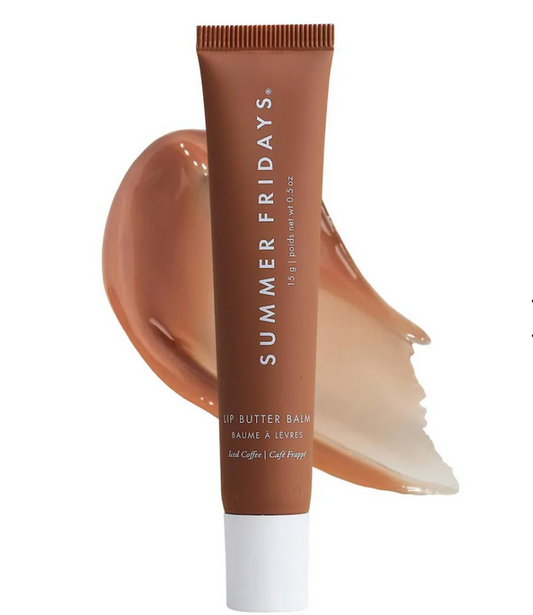 Summer Fridays Lip Butter Balm for Hydration & Shine-  ICED COFFE
