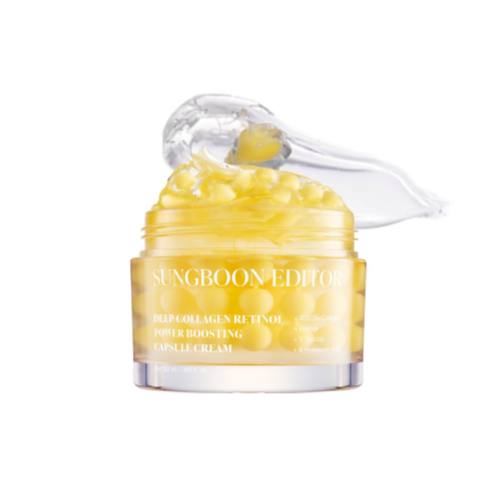 Sungboon Editor Deep Collagen Retinol Power Boosting Capsule Cream 50ml