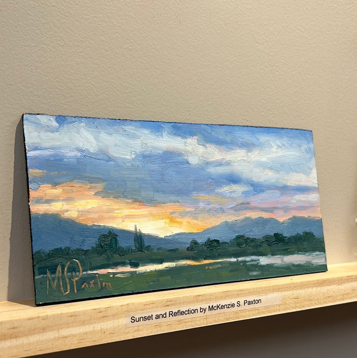 Sunset and Reflection by McKenzie S. Paxton