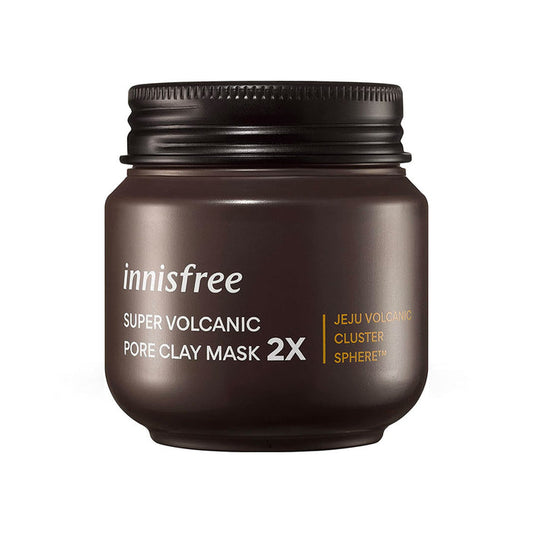 INNISFREE Super Volcanic Pore Clay Mask 2x Nudie Glow Australia