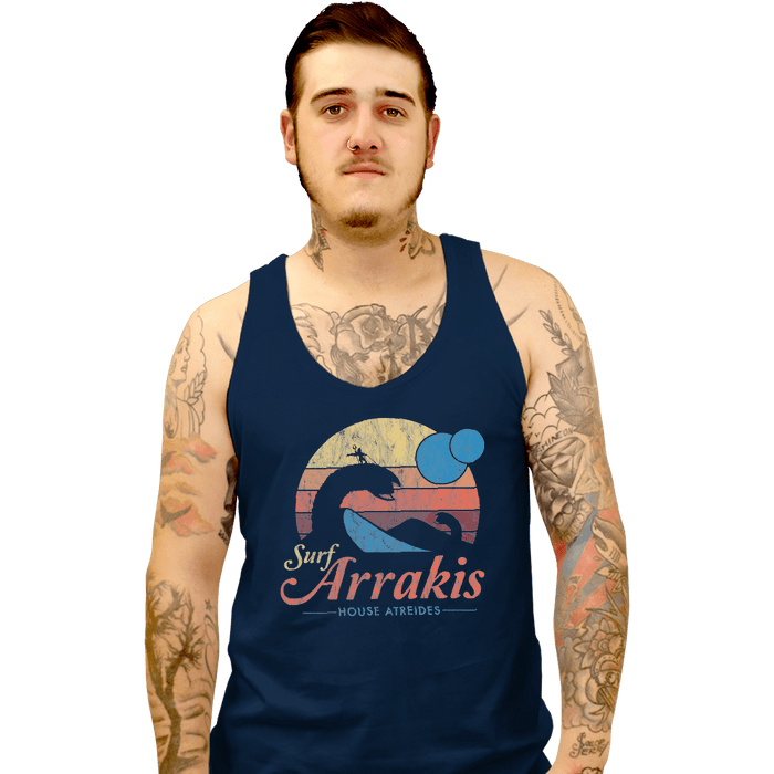Tank Top, Unisex / Small / Navy