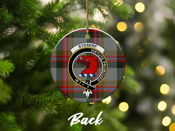 Sydserf Virtute Promote Christmas Tree Ornament