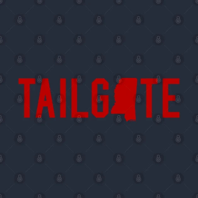 Tailgate Mississippi Oxford Hoodie