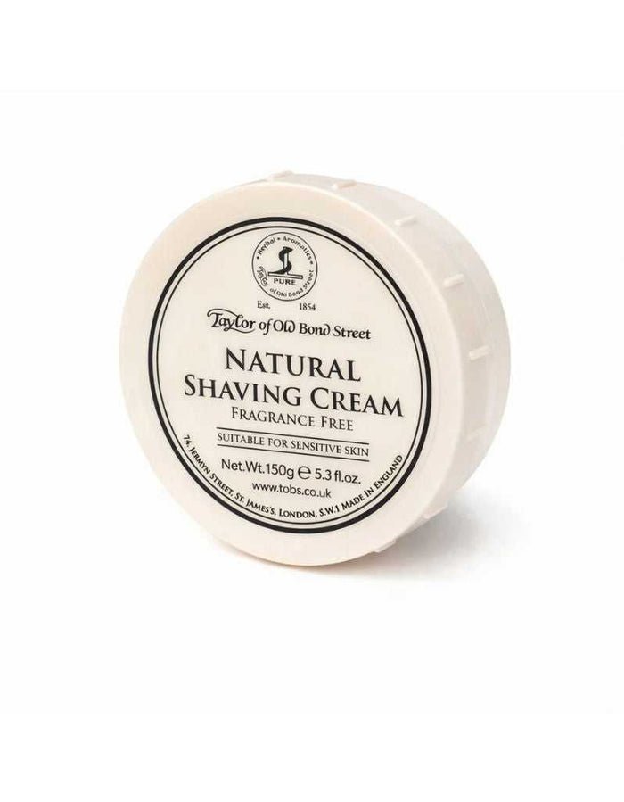 Taylor of Old Bond Street Natural Shaving Cream jar