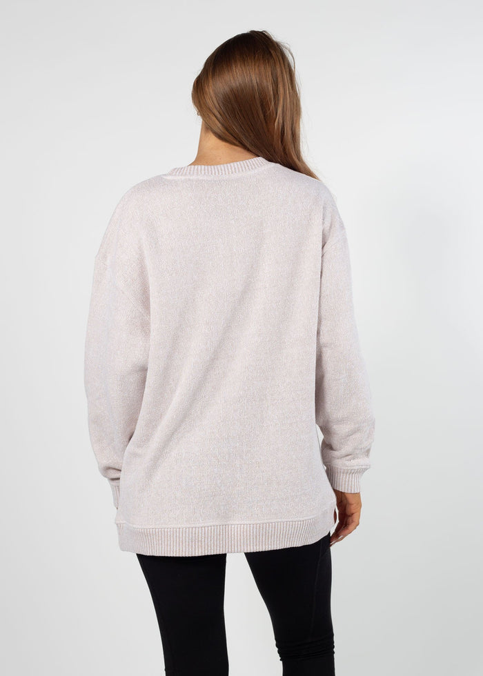Tennessee Volunteers Women's Natural Warm Up Crew Sweatshirt