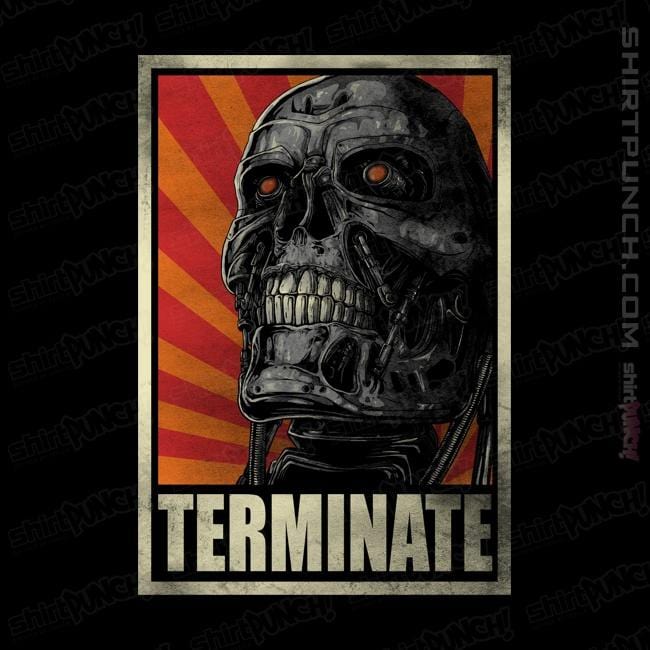Shirts Magnets / 3"x3" / Black Terminate