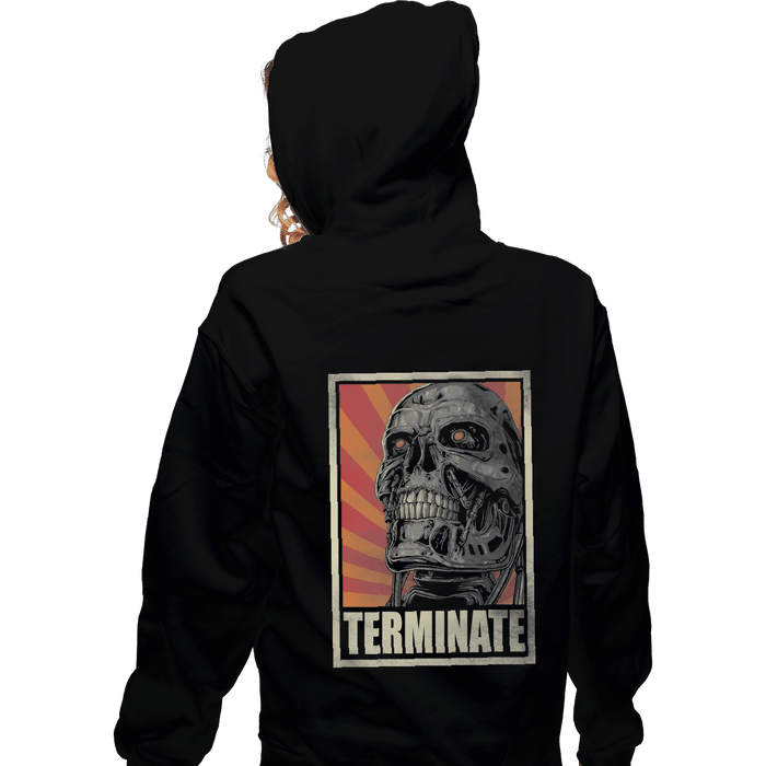 Zippered Hoodies, Unisex / Small / Black