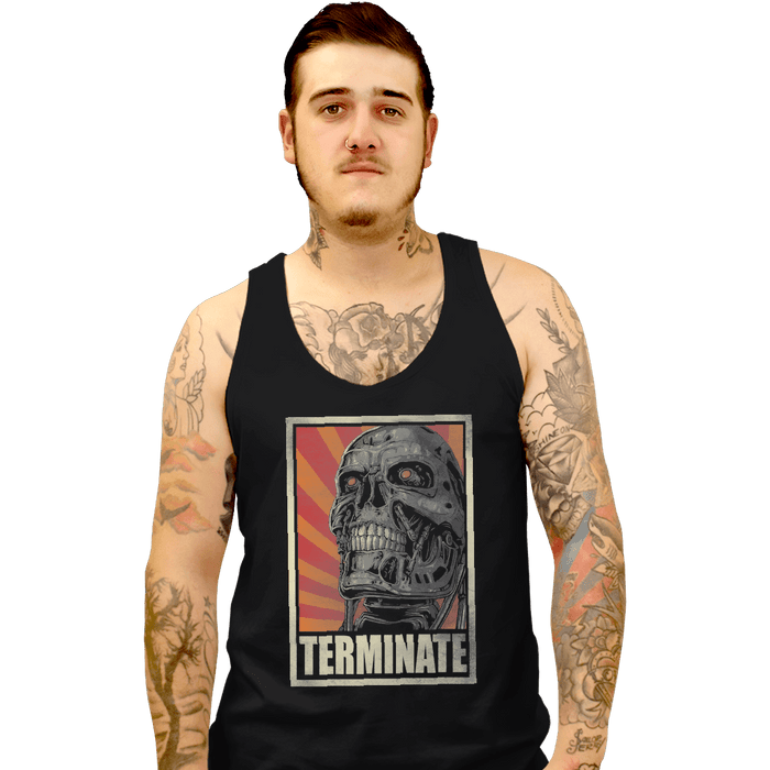 Tank Top, Unisex / Small / Black